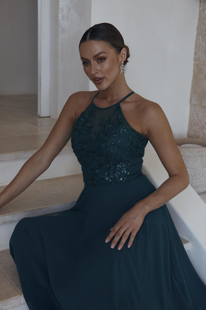 Heather Beaded Lace Formal Dress – PO2310 by Tania Olsen Designs