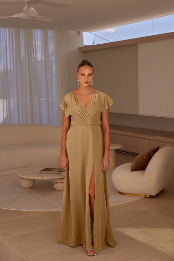 Hudson Bridesmaid Dress - Champagne by Tania Olsen Designs