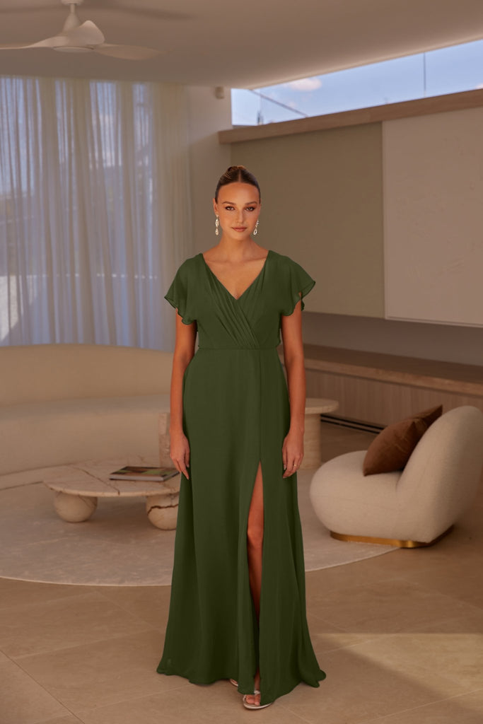 Hudson Bridesmaid Dress - Eucalyptus by Tania Olsen Designs