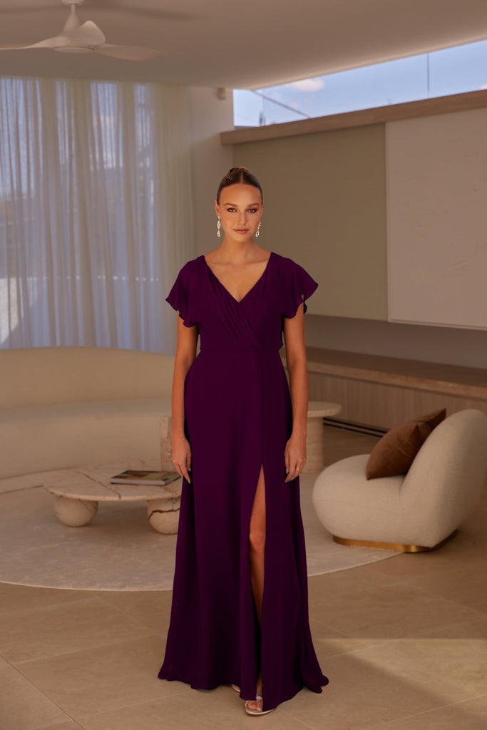 Hudson Bridesmaid Dress - Grape by Tania Olsen Designs