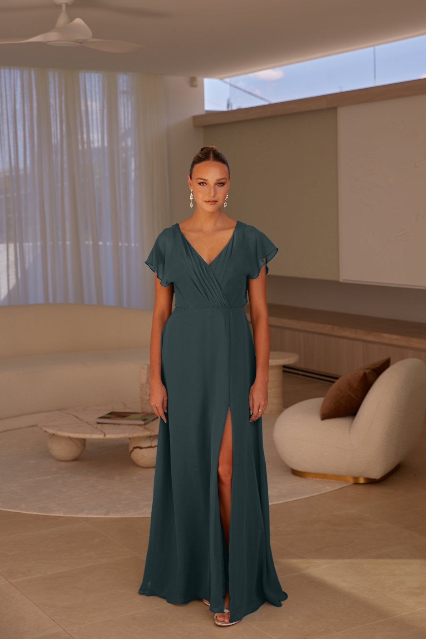 princess polly baby blue dress Nina Canacci - 1589
