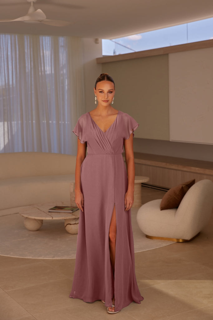Hudson Bridesmaid Dress - Vintage Mauve by Tania Olsen Designs