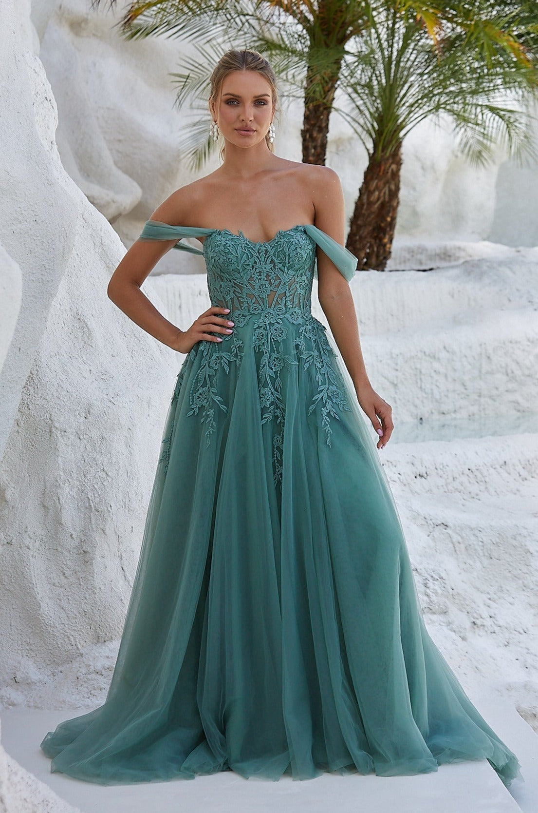 Innes Off The Shoulder Formal Dress