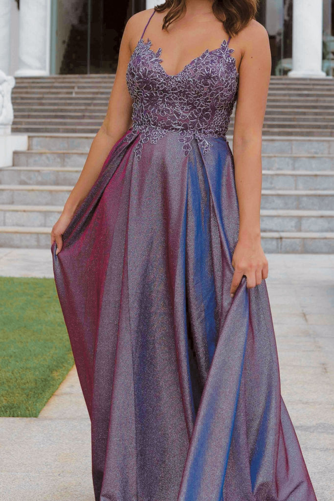 Ivy Shimmer Formal Dress – PO854 Twilight
