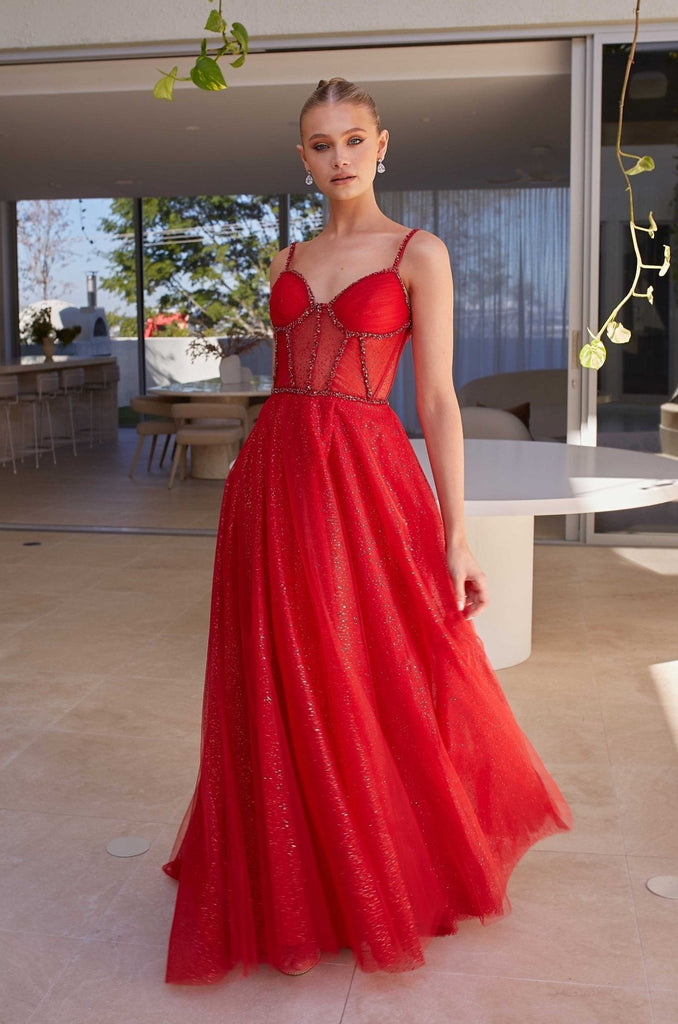 Jenna Sparkle Tulle Formal Dress by Tania Olsen Designs