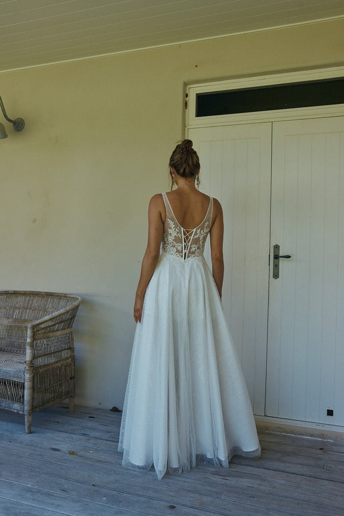 Jessa Floral Sweetheart Lace Wedding Dress – TC2362 by Tania Olsen Designs