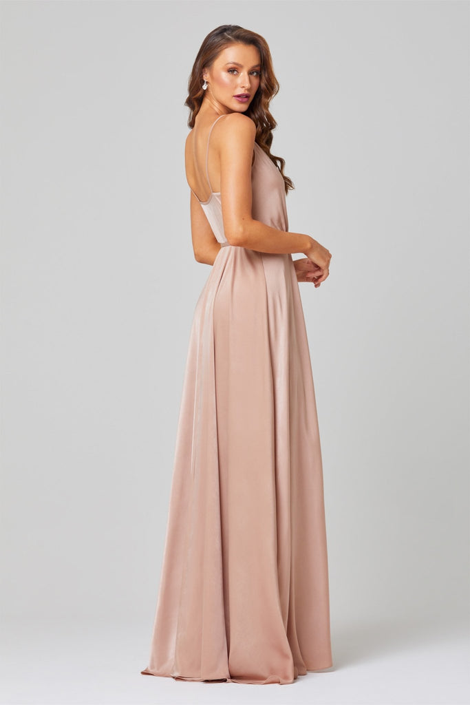Jithya Self-Tie Bridesmaid Dress – TO853 Rose