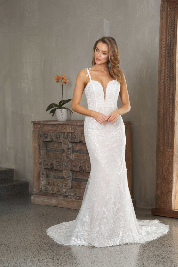 Juliet Mermaid Lace Wedding Dress – TC324