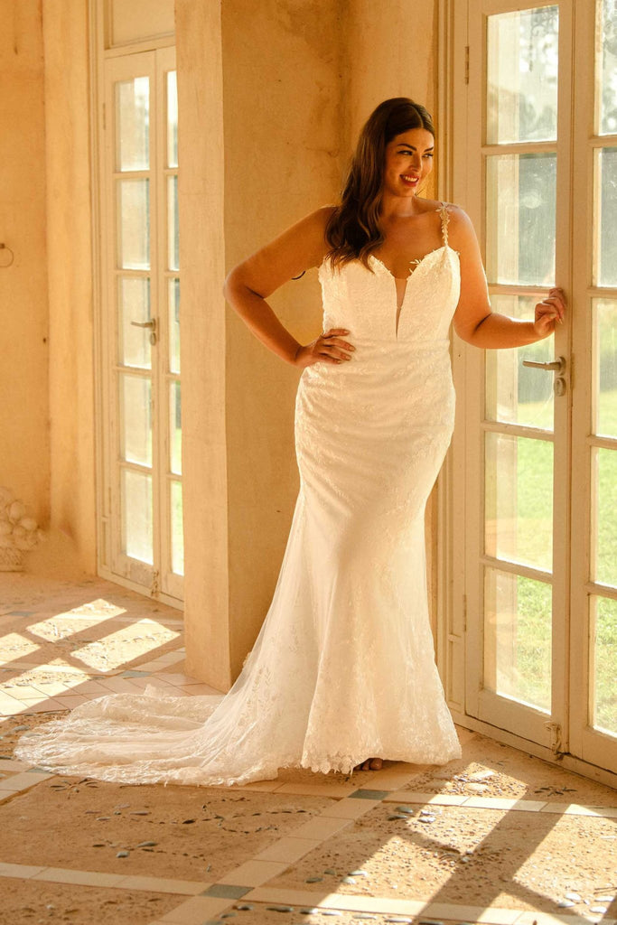 Juliet Mermaid Lace Wedding Dress – TC324