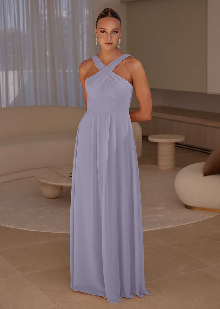 Kano Halter Bridesmaid Dress - Lavender by Tania Olsen Designs