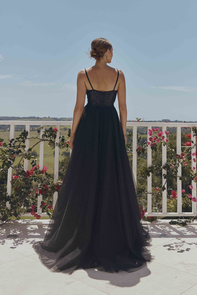 Ladina Sequin Satin Formal Dress – PO2308 by Tania Olsen Designs