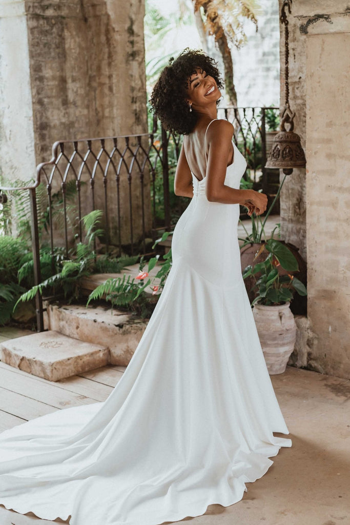 Lebanon Fishtail Wedding Dress – TC344
