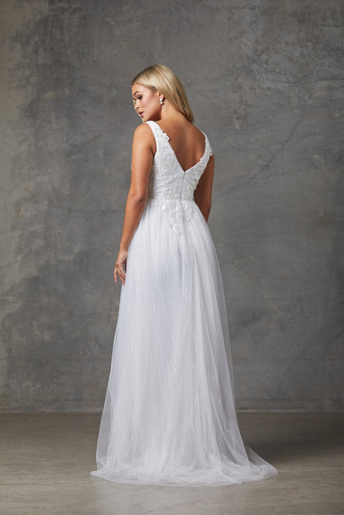 Liv A-Line Tulle Wedding Dress – TC232