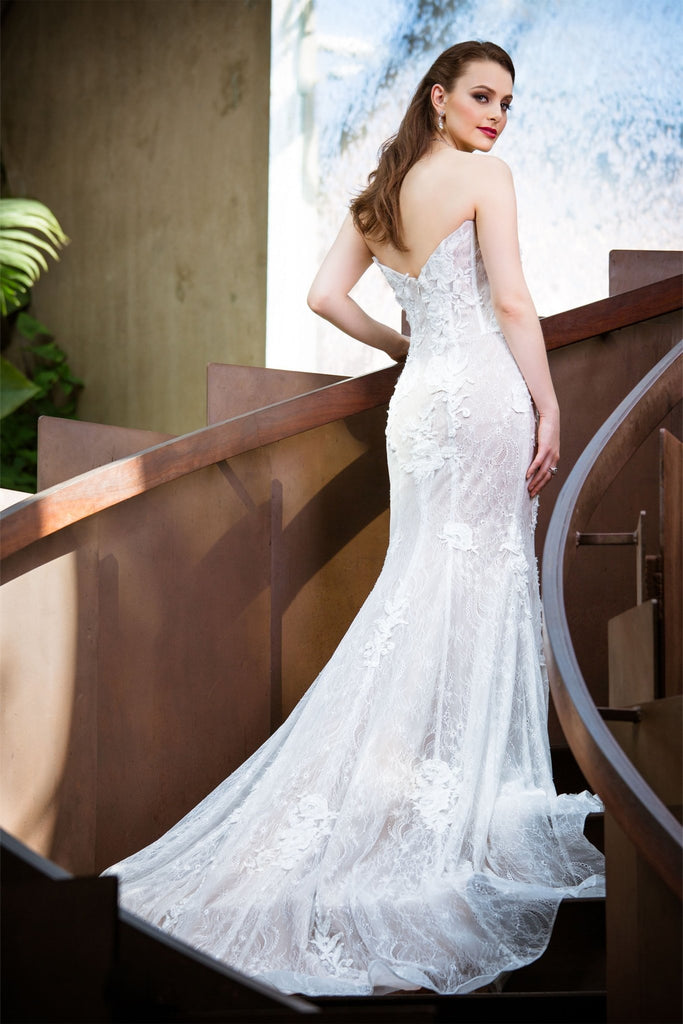 Maci Strapless Mermaid Wedding Dress - PO67