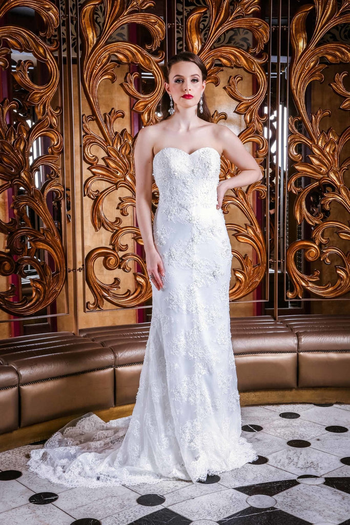 Maci Strapless Mermaid Wedding Dress - PO67