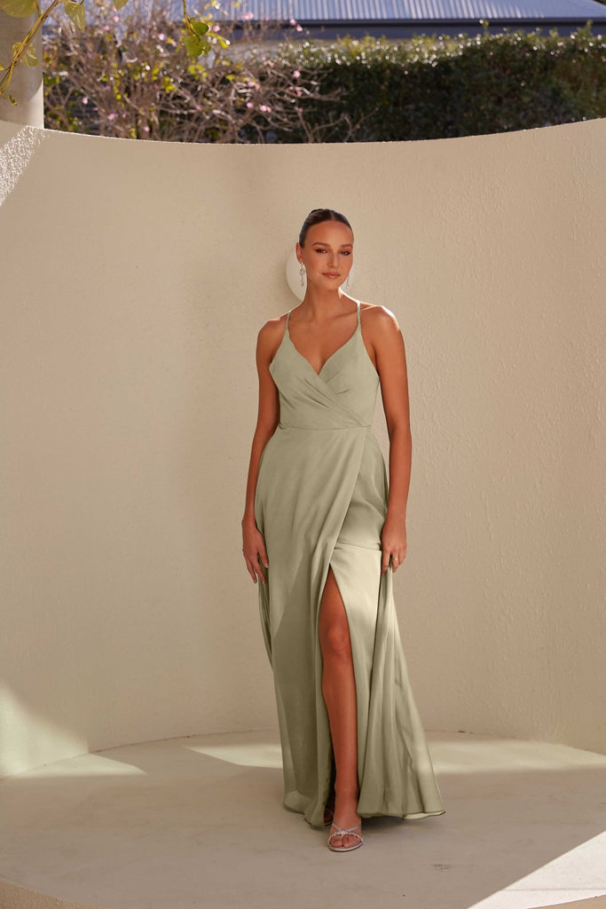 Malawi Bridesmaid Dress - Dusty Sage by Tania Olsen Designs