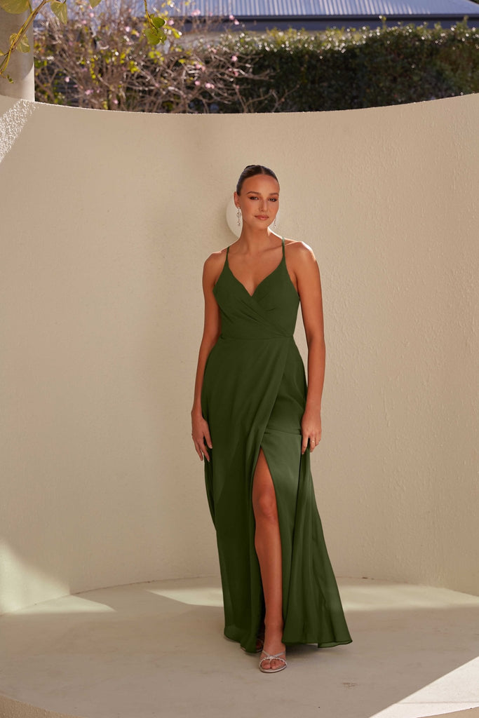 Malawi Bridesmaid Dress - Eucalyptus by Tania Olsen Designs