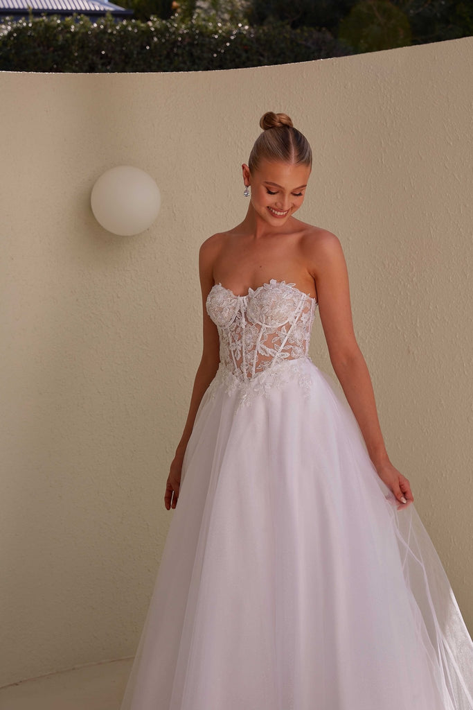 Mayim Sweetheart Lace Debutante Dress by Tania Olsen Designs