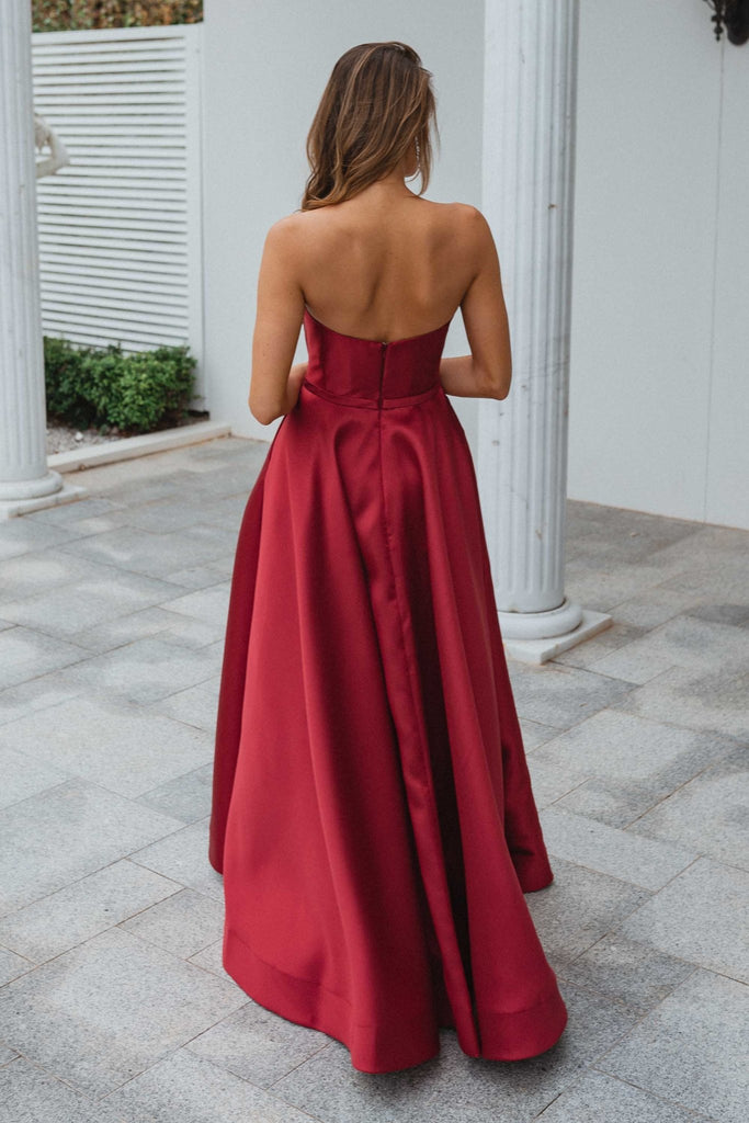 Medina Sweetheart Formal Dress – PO895 Red