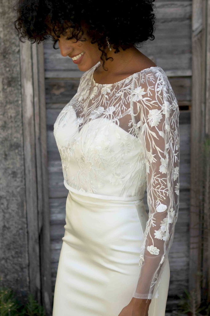 Nairobi Detachable Wedding Top – TC366