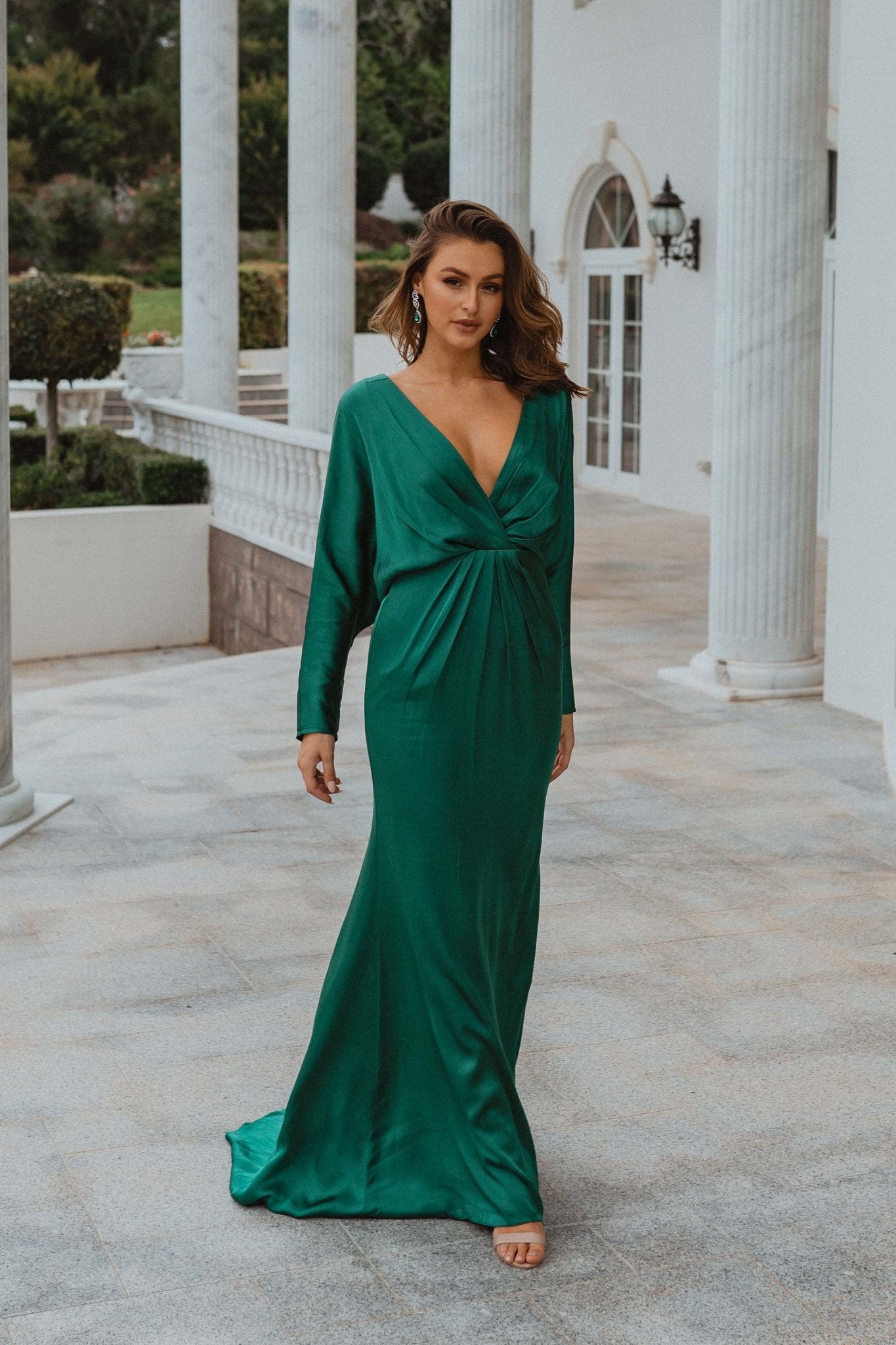 Nelson Long Sleeve Bridesmaids Dress – TO867 Sentani Boutique