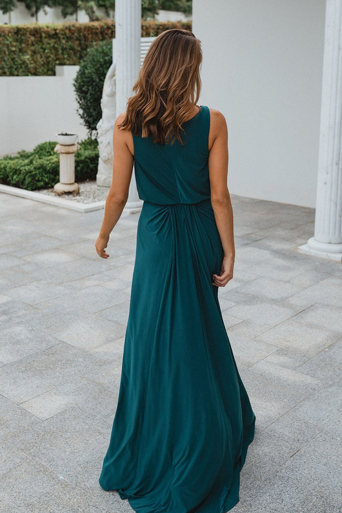 Novara Bloused Bodice Bridesmaid Dress – TO871