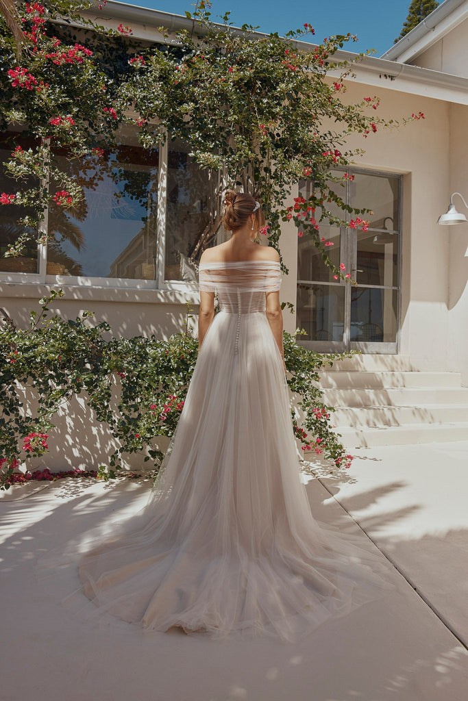 Ophelia Gathered Tulle Wedding Dress – TC2359 by Tania Olsen Designs