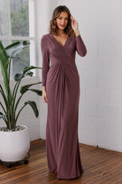Prunella Long Sleeve Special Occasion Dress - MO12