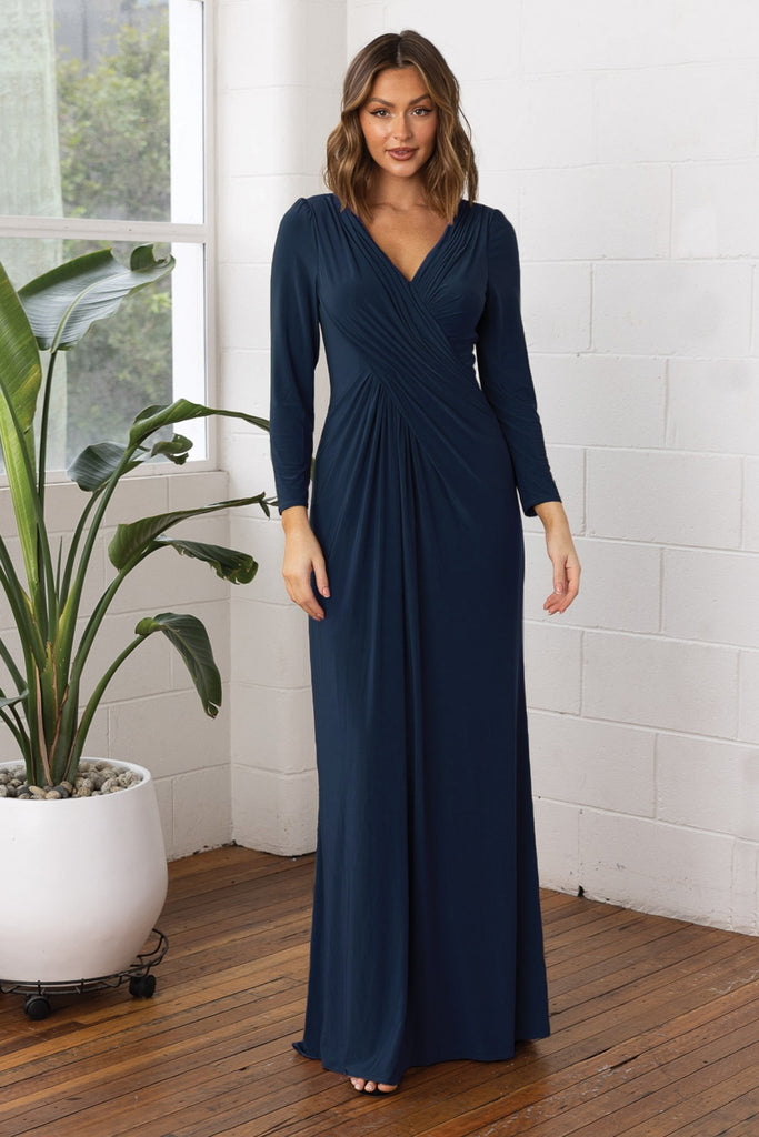 Prunella Long Sleeve Special Occasion Dress - MO12