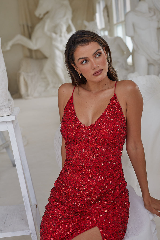 Rainey Sequin Formal Dress by Tania Olsen Designs