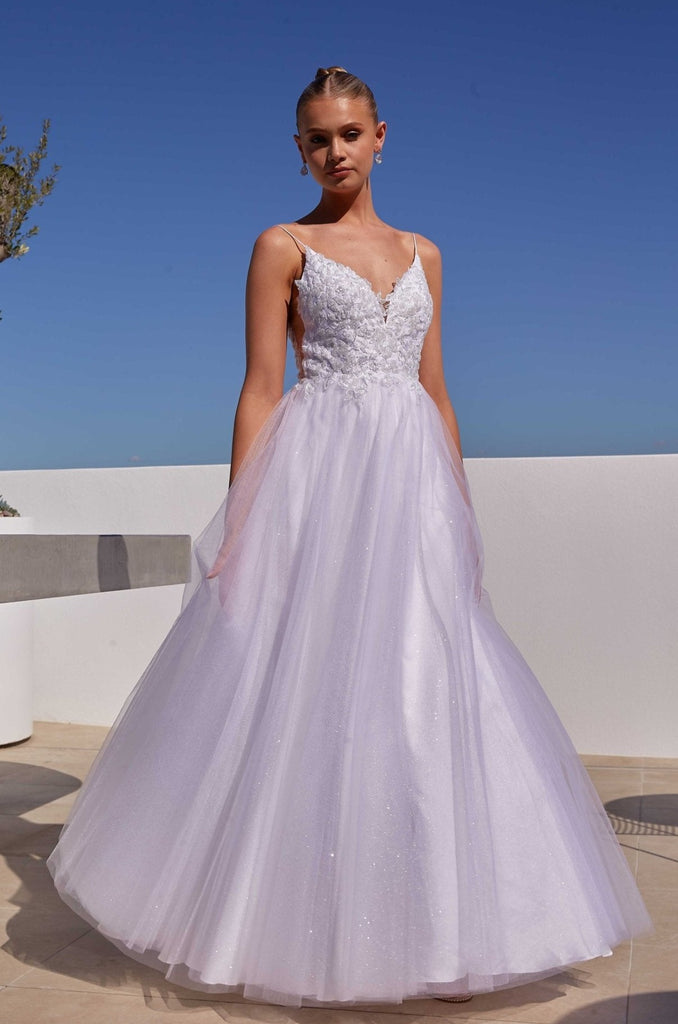Rilla A-line Tulle Debutante Dress by Tania Olsen Designs