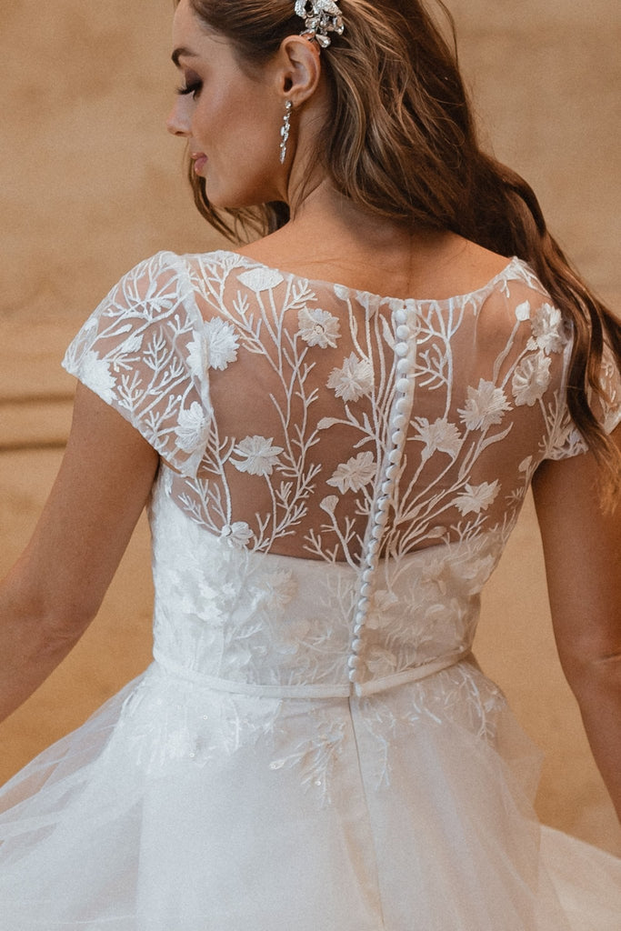 Salvador Detachable Wedding Dress Top – TC367