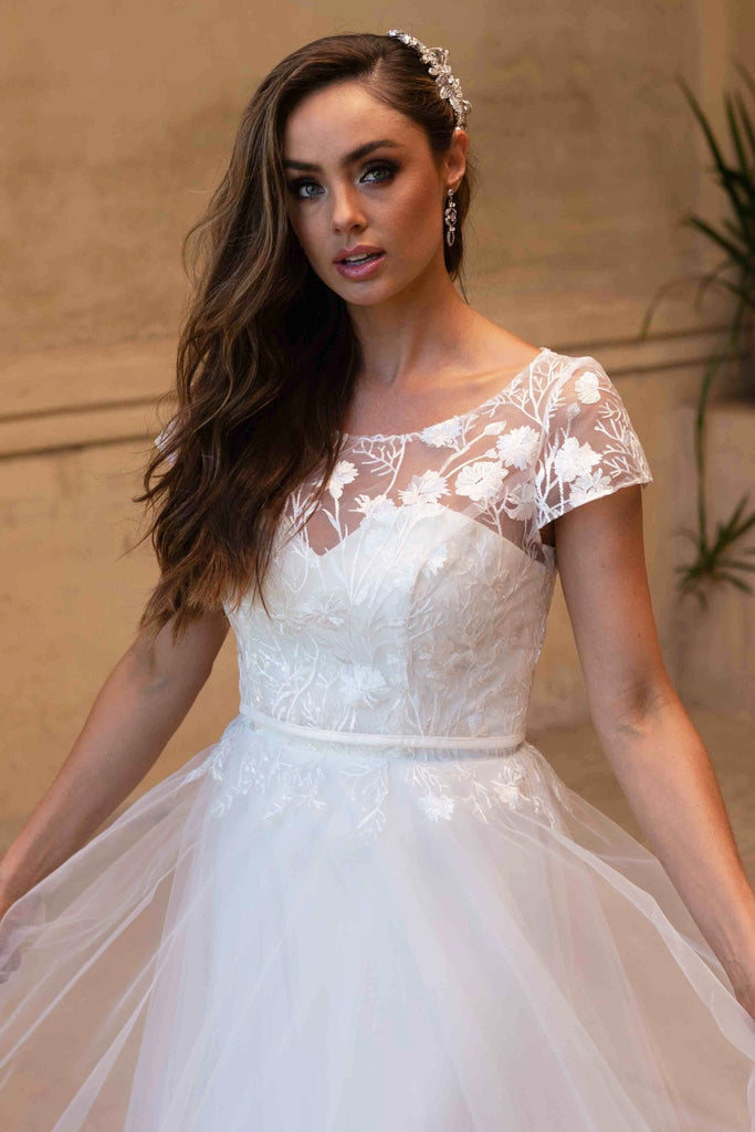 Salvador Detachable Wedding Dress Top – TC367