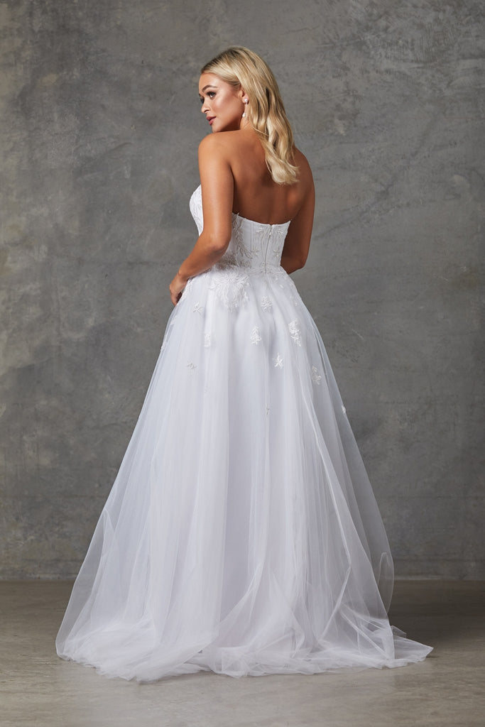 (SAMPLE SALE) Louisa Strapless Sweetheart Wedding Dress - TC237