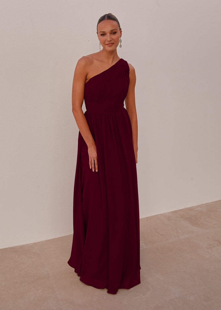 Tahoe Bridesmaid Dress - Cabernet by Tania Olsen Designs