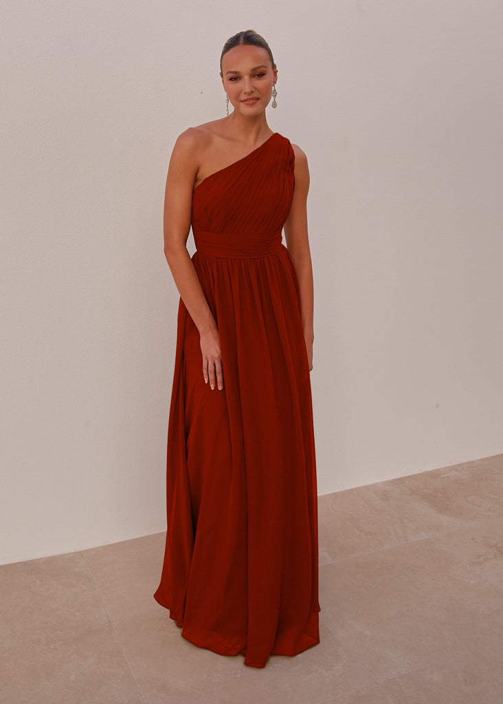 Tahoe Bridesmaid Dress - Rust by Tania Olsen Designs