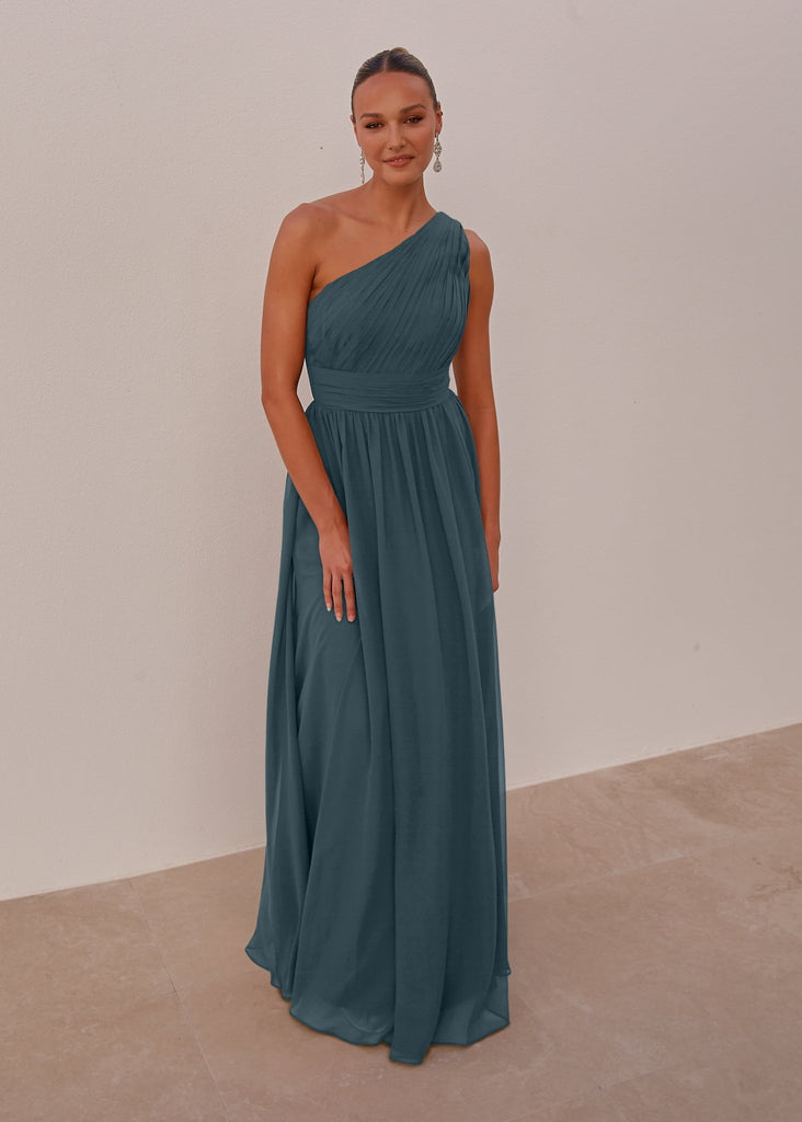Tahoe Bridesmaid Dress - Steel by Tania Olsen Designs