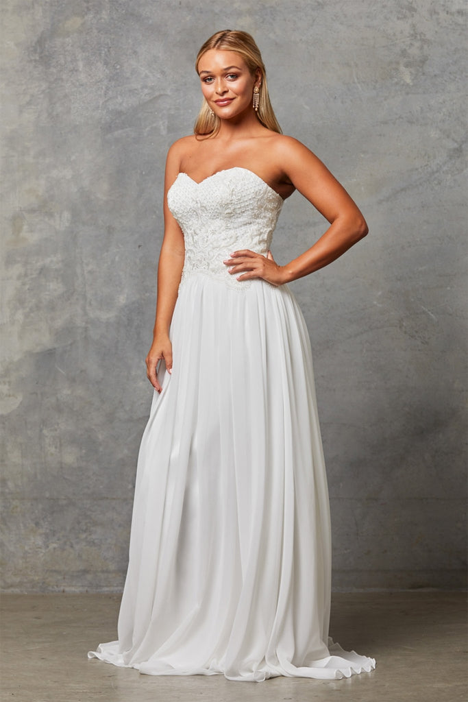 Victoria Lace-Up Sweetheart Wedding Dress – TC242