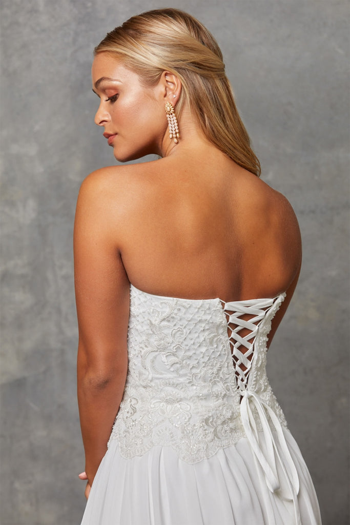 Victoria Lace-Up Sweetheart Wedding Dress – TC242